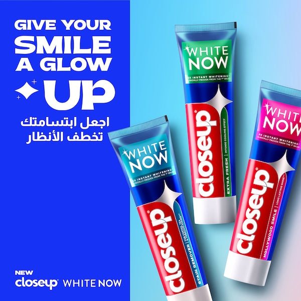 Close Up White Now Toothpaste