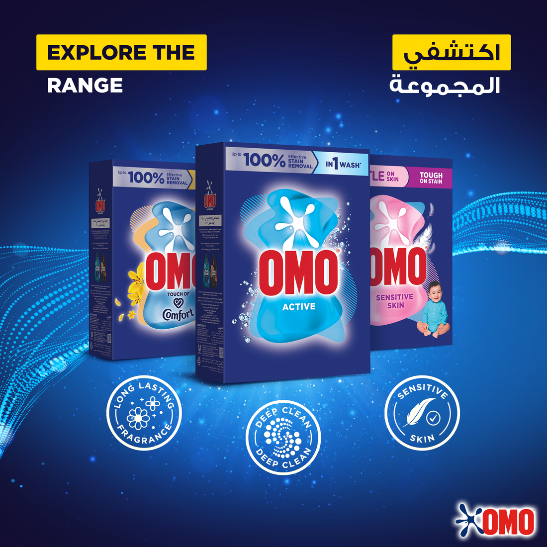 Omo Semi-Automatic Powder Laundry Detergent