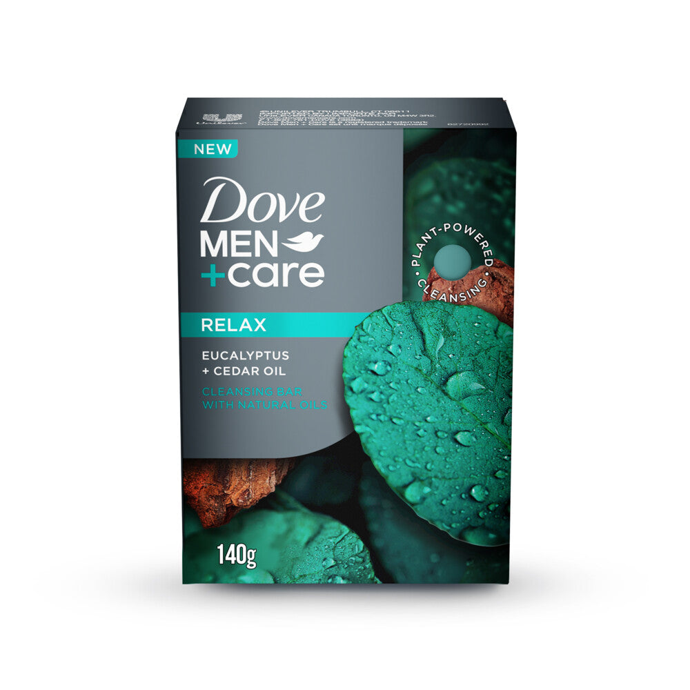 DOVE MEN+CARE Cleansing Bar,4in1, for Hair, Body, Face & Shaving