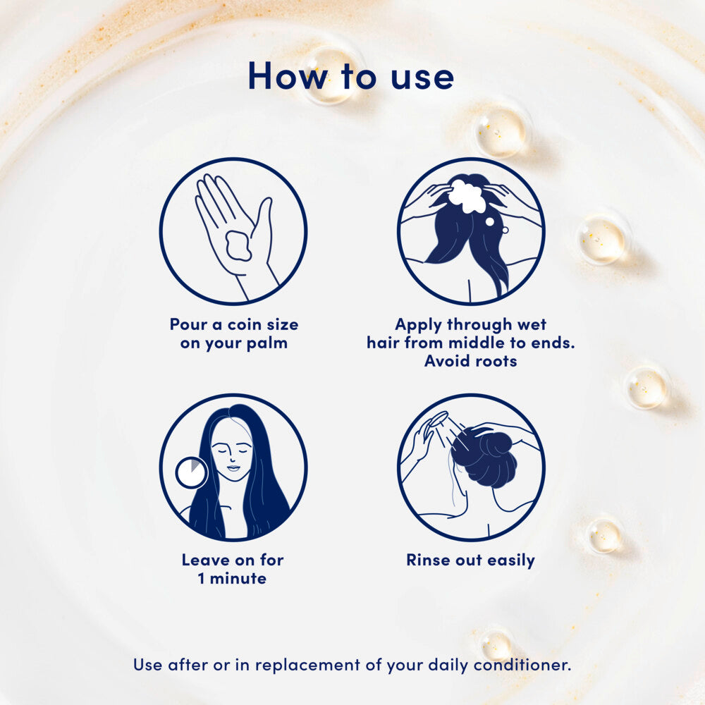 DOVE Protein Super Conditioner repairs damaged hair in just 1 minute!