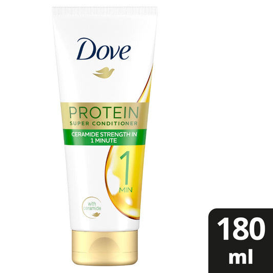 DOVE Protein Super Conditioner strengthens weak hair in just 1 minute!