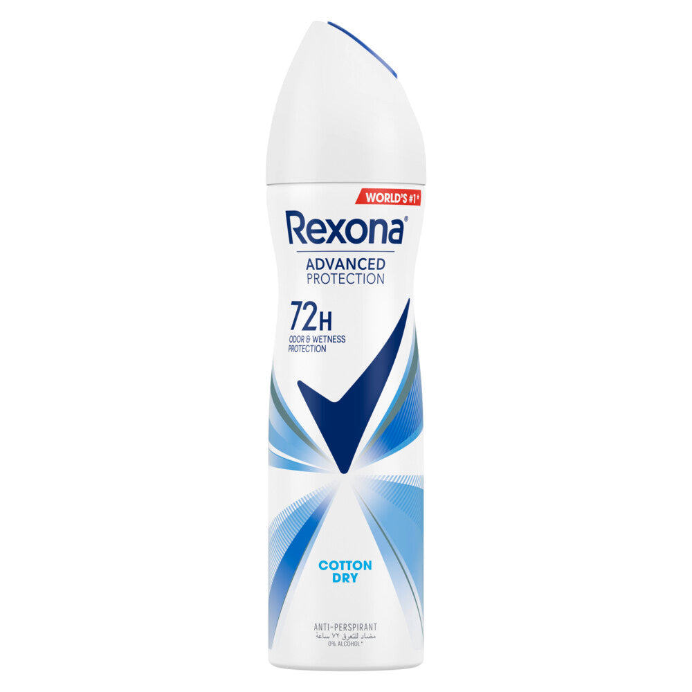 Rexona Women Antiperspirant Deodorant Spray, for 72 HR protection*