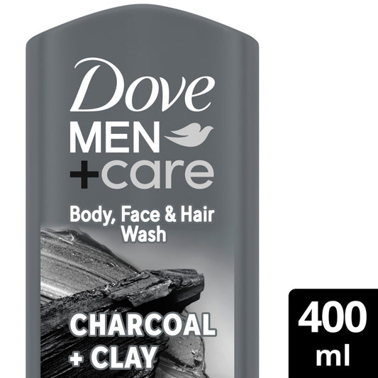 DOVE MEN+CARE Purifying Cleanser,3in1, for Body, Face and Hair