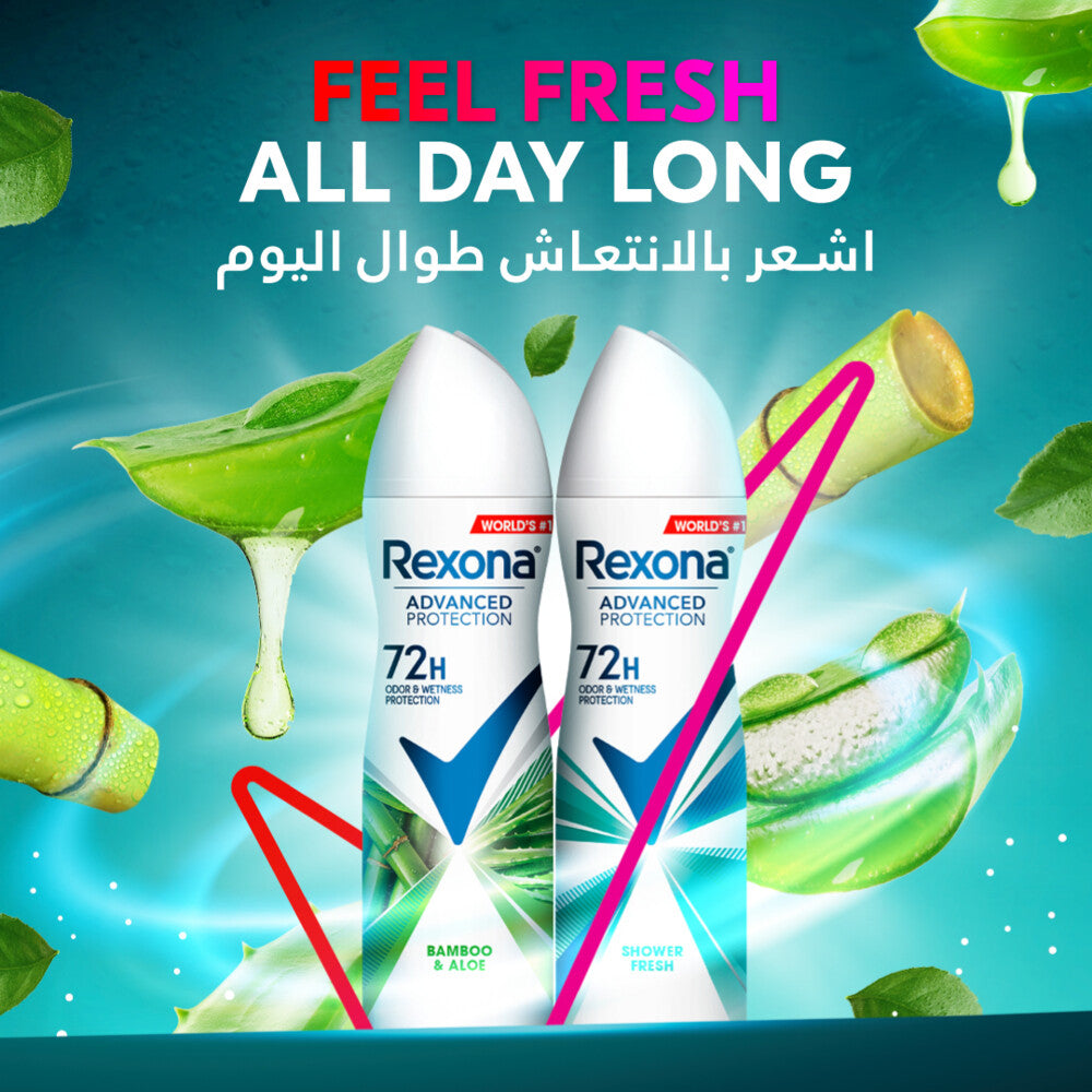 Rexona Women Antiperspirant Deodorant Spray, for 72 HR protection*