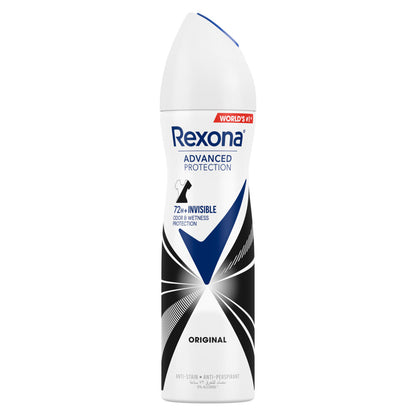 Rexona Women Antiperspirant Deodorant Spray, for 72 HR protection *