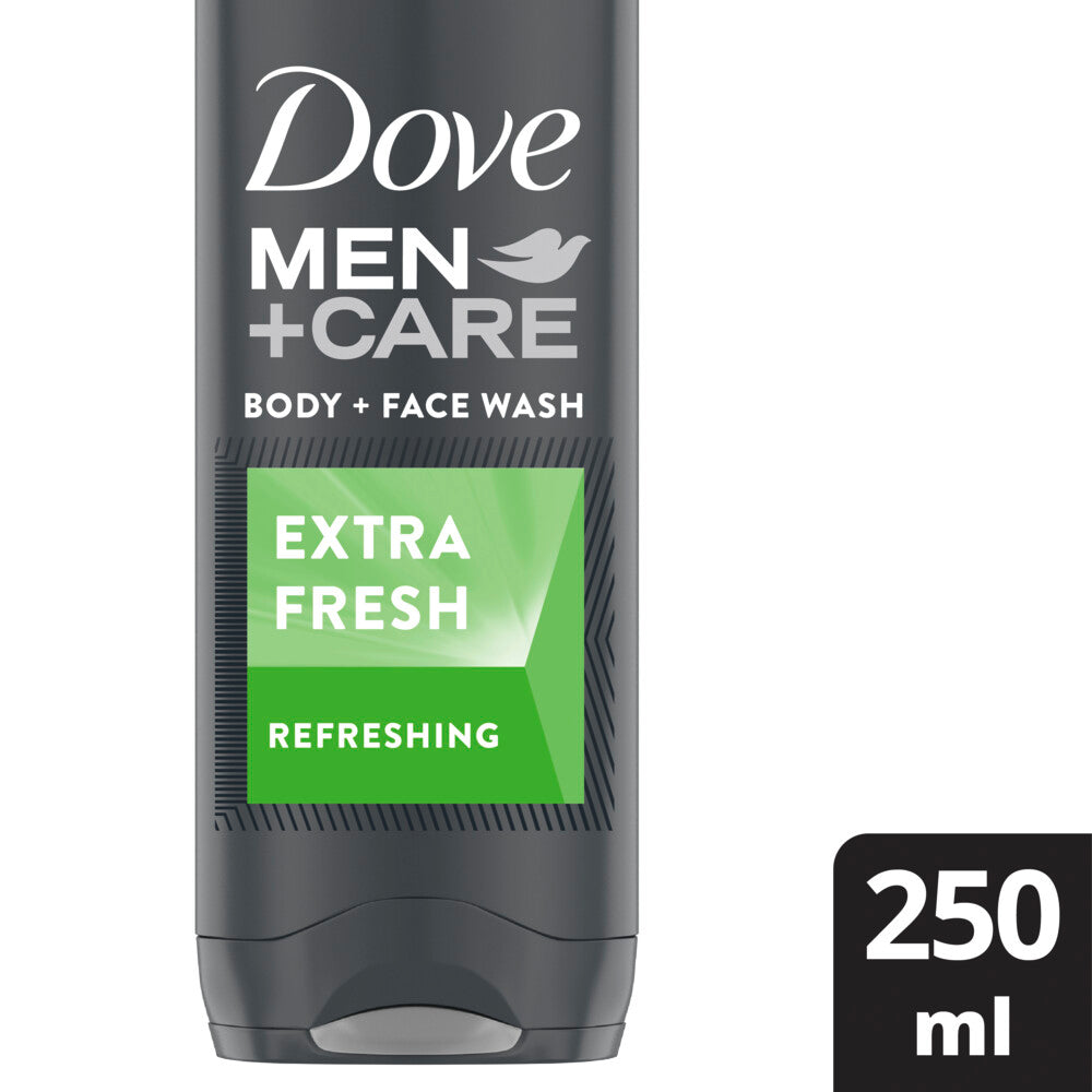 DOVE MEN+CARE Refreshing Cleanser,3in1, for Body, Face and Hair