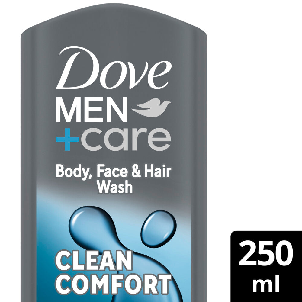 DOVE MEN+CARE Hydrating Cleanser,3in1, for Body, Face and Hair