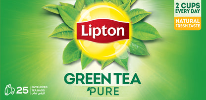 Lipton Green Tea Pure, 25 Envelope Teabags