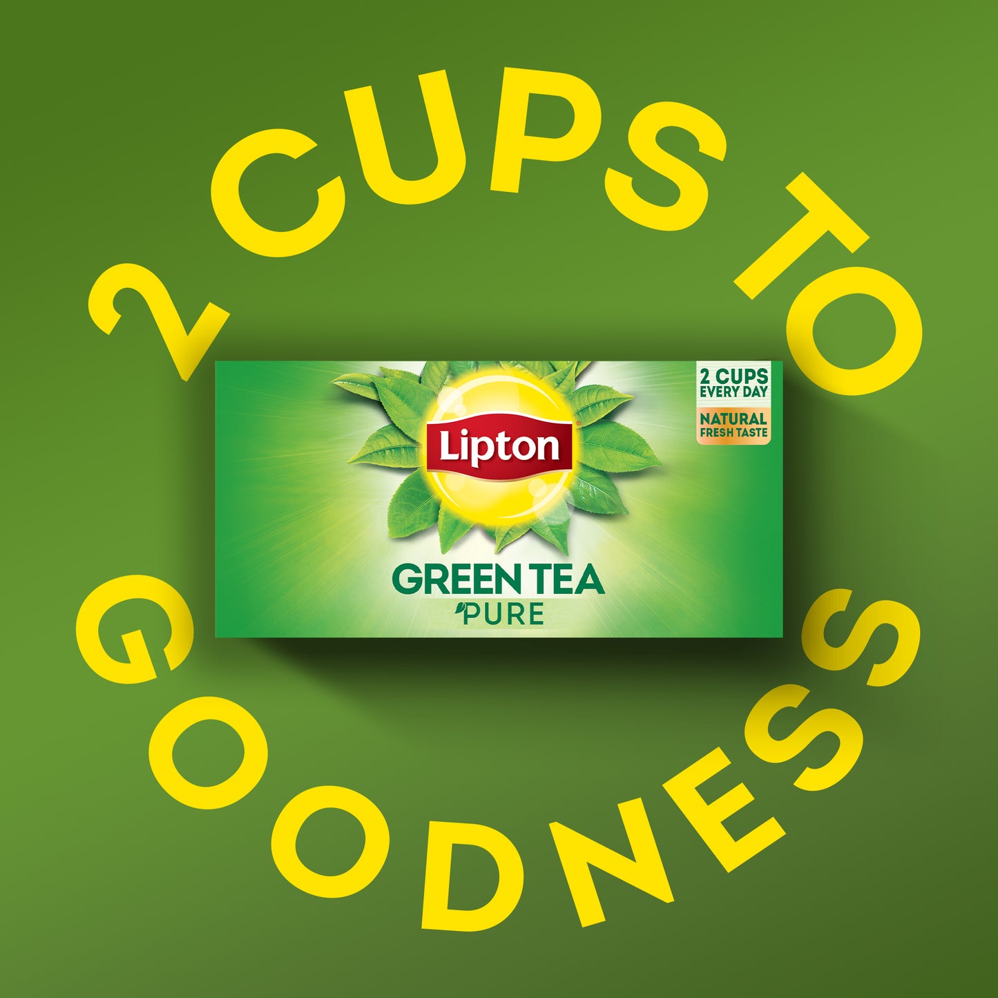 Lipton Green Tea Lemon, 50 Envelope Teabags