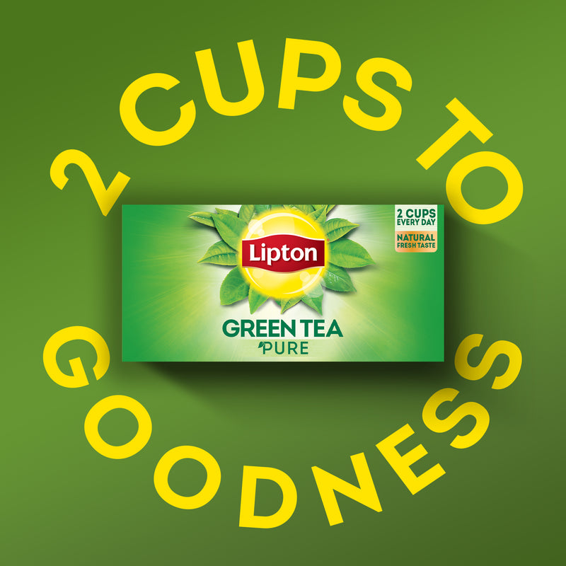 Lipton Green Tea Mint, 50 Envelope Teabags