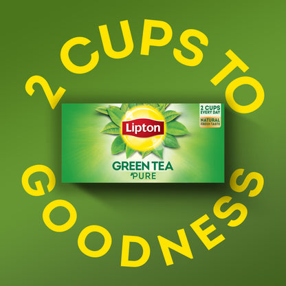 Lipton Green Tea Lemon, 25 Envelope Teabags