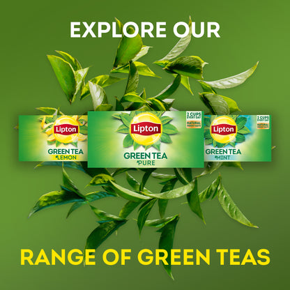 Lipton Green Tea Pure, 25 Envelope Teabags