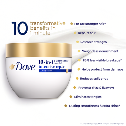 Dove 10 in 1 serum mask