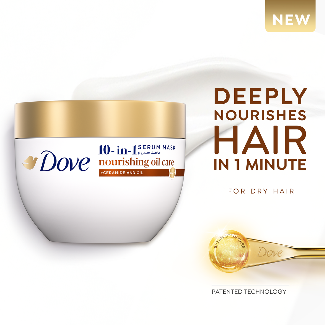 DOVE  10 in 1 serum mask