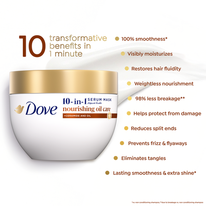 DOVE  10 in 1 serum mask