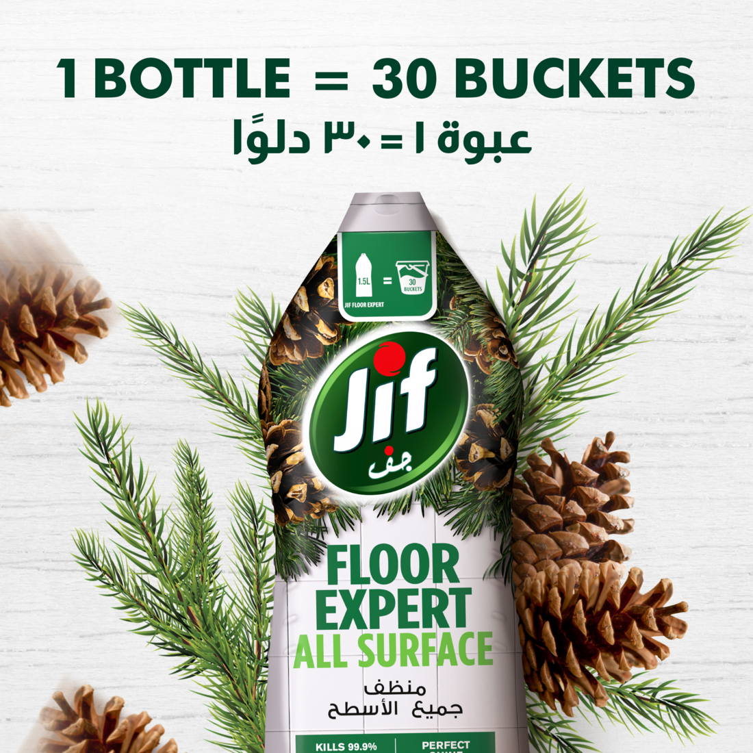Jif Floor Expert Liquid Cleaner
