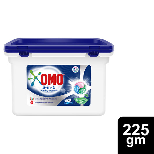 OMO 3-In-1 Laundry Capsules