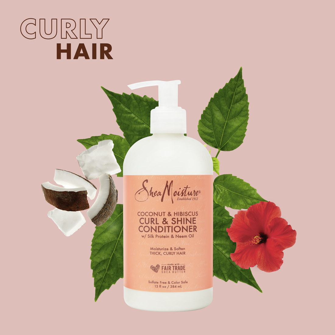 SheaMoisture Coconut & Hibiscus Curl & Shine Conditioner