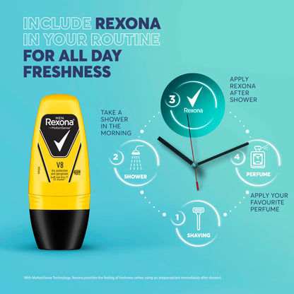 Rexona Men Antiperspirant Deodorant Roll-On