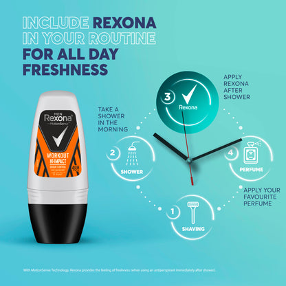 Rexona Men Antiperspirant Deodorant Roll-On