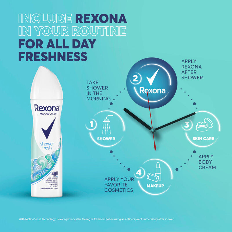 Rexona Women Antiperspirant Deodorant Spray
