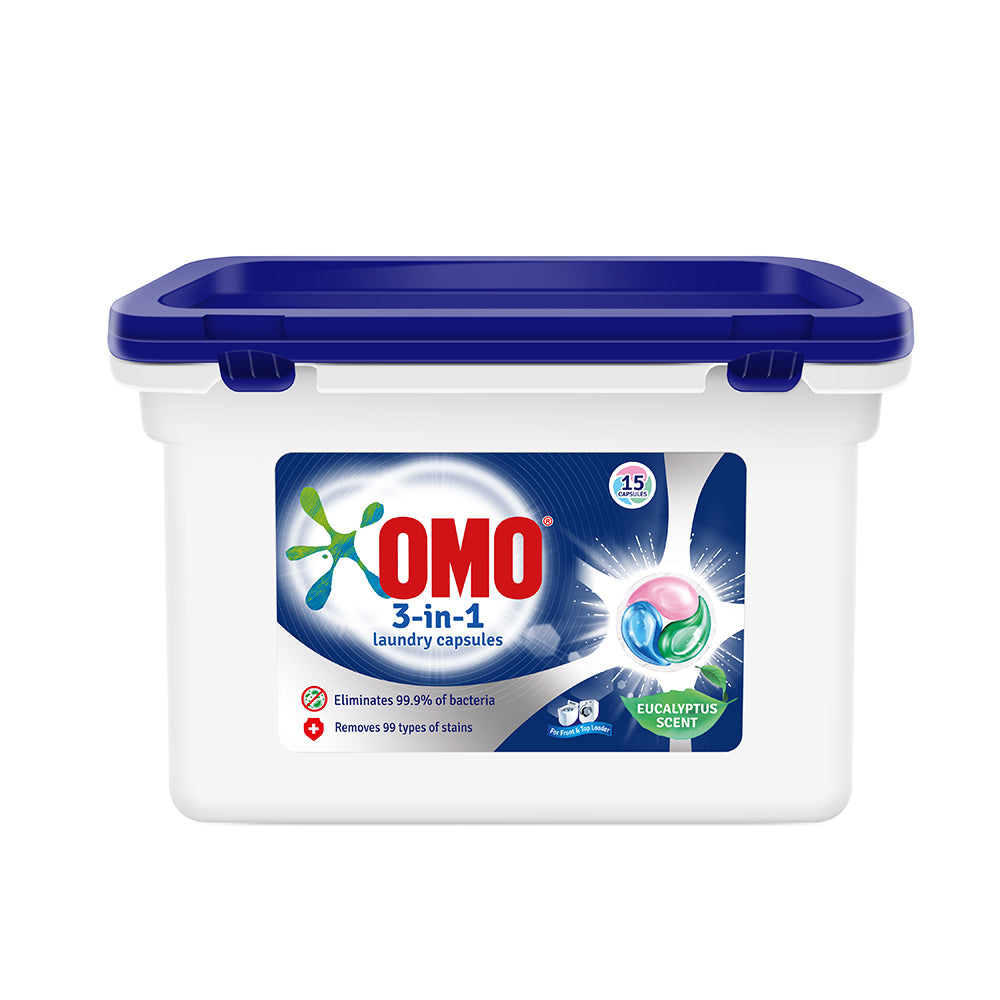 OMO 3-In-1 Laundry Capsules