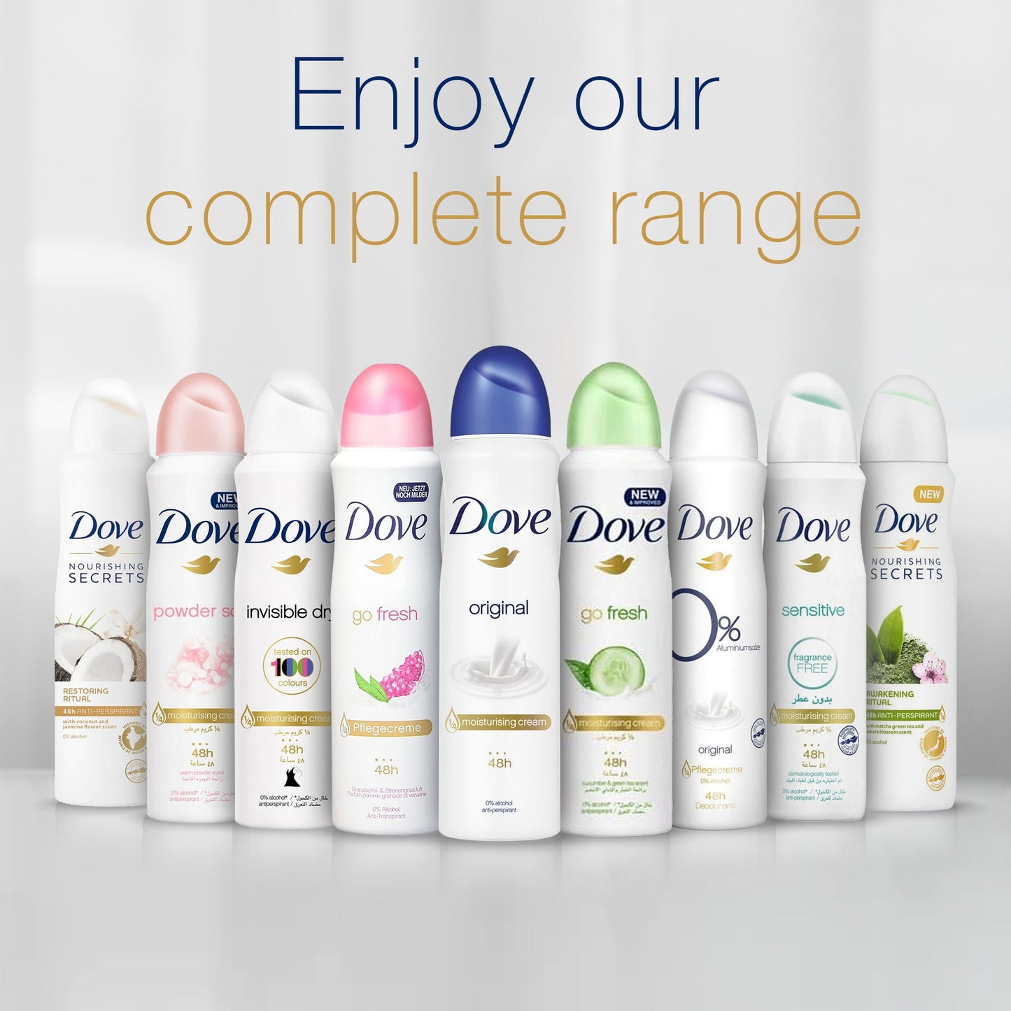 Dove Women Antiperspirant Deodorant Spray