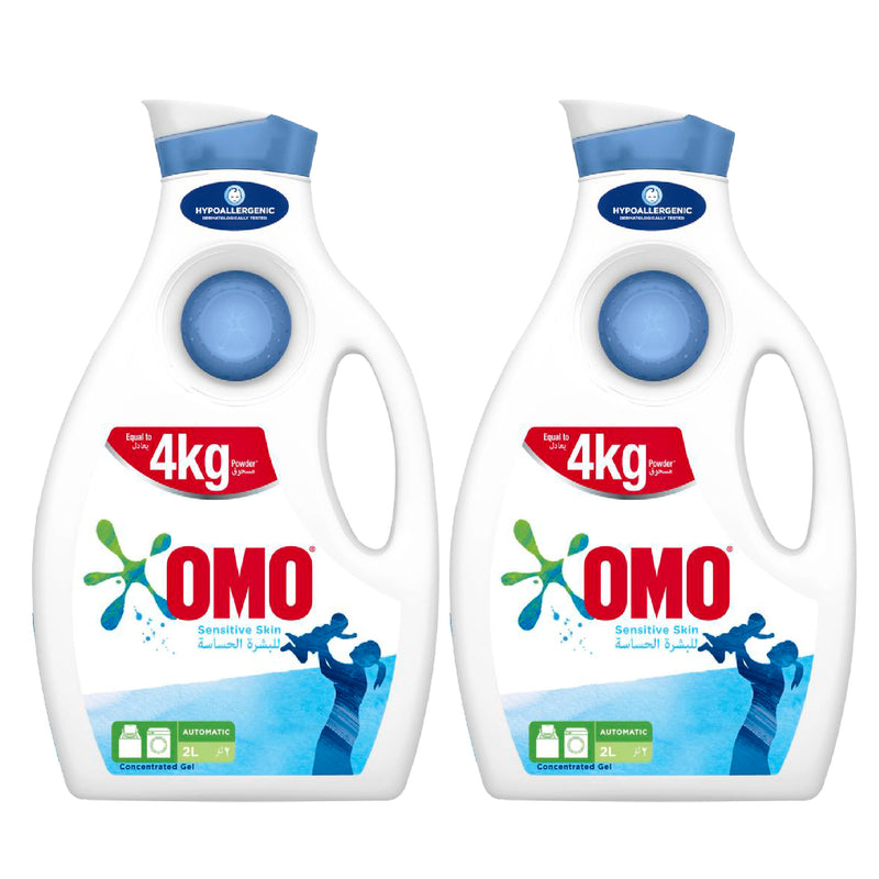 Omo Automatic Sensitive Liquid 2L (Twin Pack)