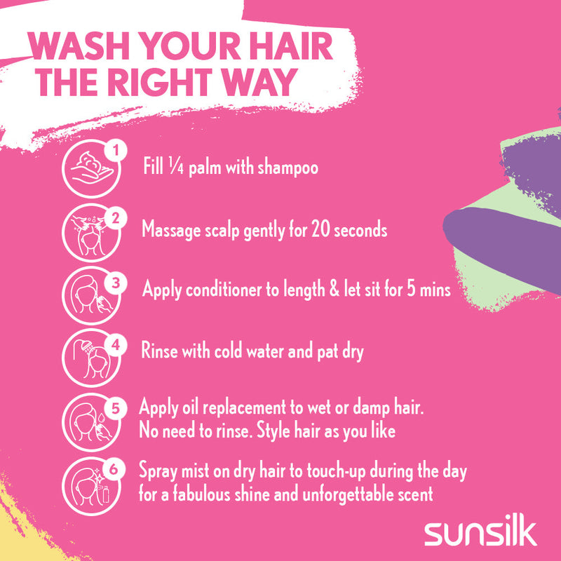 Sunsilk Shampoo, Conditioner & Oil Replacement