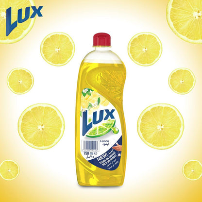 Lux Lemon Dishwash Liquid 1.25L (Pack of 3)